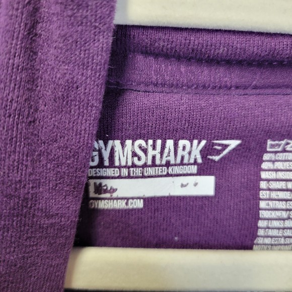 Gymshark Women's Medium Hoodie Sweatshirt Purple - Picture 5 of 5